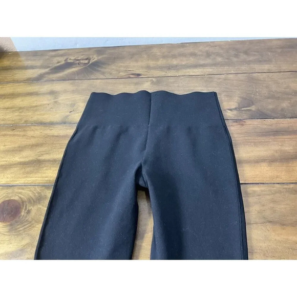 Spanx By Sara Blakely Leggings Women M Seamless Sculpt Shaping Black - Picture 7 of 10